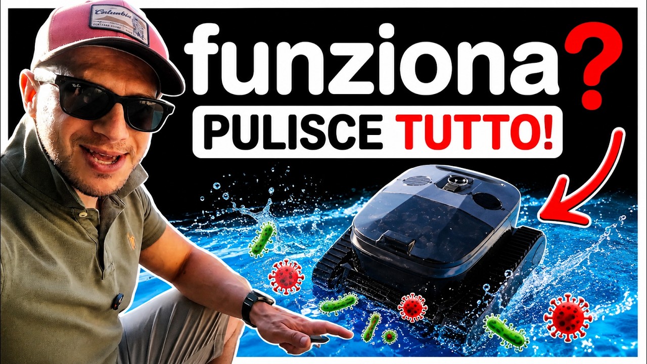Seauto SAT 40 : il mio PRIMO ROBOT da piscina SENZA FILI! Ha senso?