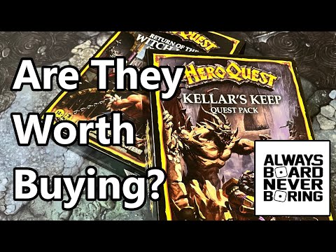 Are Kellar's Keep & Return of the Witch Lord HeroQuest Expansions Worth Buying? - Top 5 Reasons Why