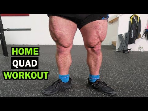 Intense 5 Minute At Home Quad Workout