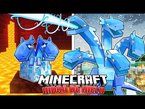 I SURVIVED 100 DAYS as an ICE HYDRA in MINECRAFT HARDCORE!