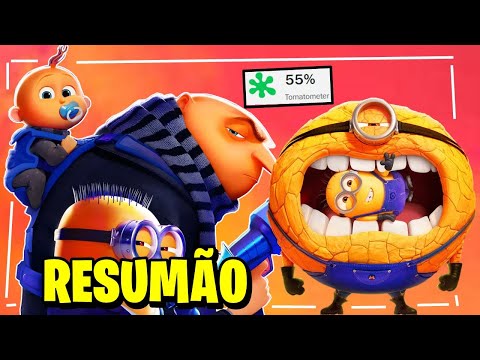 Meu Malvado Favorito 4 NÃO Deveria EXISTIR: A História em 1 Vídeo!