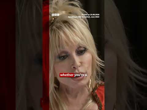 'Get past the boobs and listen to what I have to say,' Dolly Parton says in 2023 interview. #BBCNews