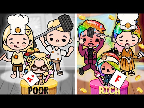 Rich Or Poor ? Family Challenge | Toca Life Story |Toca Boca