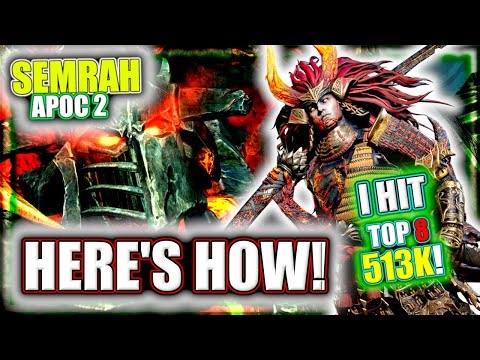Semrah - Apocalypse 2 - How I Broke Top 10 with 513k Mech! Full GUIDE - Watcher of Realms