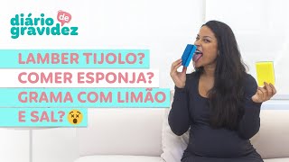 OS DESEJOS MAIS BIZARROS DE GRÁVIDAS! | DIÁRIO DE GRAVIDEZ #20