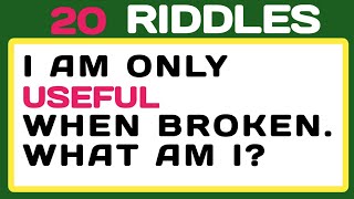 ONLY A GENIUS CAN SOLVE THESE RIDDLES | BRAIN TEST | RIDDLE QUIZ