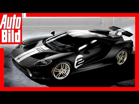 Fords neuer Luxus-GT als Sondermodell / Neuvorstellung / Ford GT ´66 Heritage Edition (2017)