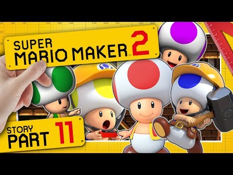 SUPER MARIO MAKER 2 👷 #11: The Great Toad Extraction