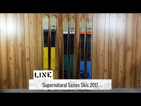 Line Supernatural Series Skis 2017