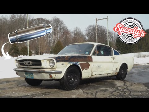 “SPEEDY SNAP” MUFFLERS - 1965 Mustang 289 W/Headers!