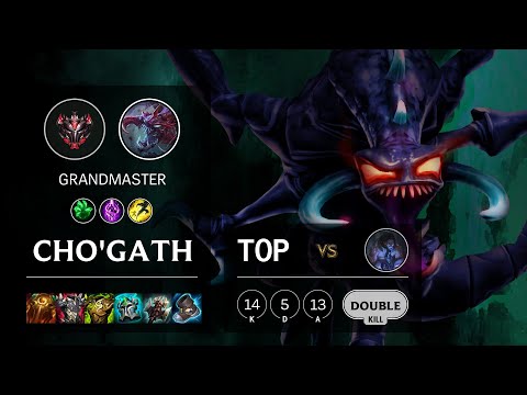 Cho'Gath Top vs Sylas - KR Grandmaster Patch 11.17