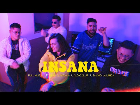 Insana - Full Huella  X Gran Quintana X Aldicol Jr  X Encho La Lírica 😇 (Visualizer)