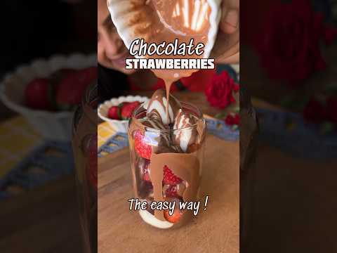 London’s Viral Chocolate Strawberry Made Easy ❤️
