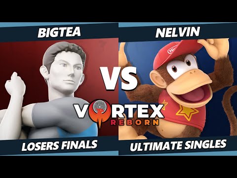 Vortex Legends 2 Losers Finals - Nelvin (Diddy Kong) Vs. BigTea (Wii Fit Trainer) SSBU Ultimate Tour