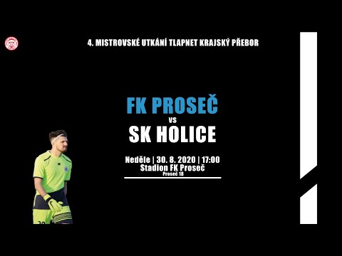 4. Kolo | FK Proseč - SK Holice 2:4 (0:2) | 30. 8. 2020 | 2020/21