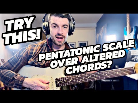 Lesson: Minor Pentatonic Scale Over Altered Chords!