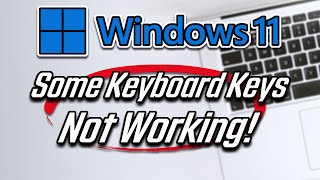 Fix Windows 11 Keyboard Keys Not Working Problem