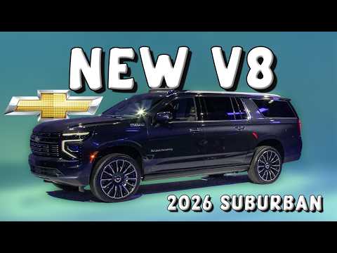 2026 Chevy Suburban NEW V8 Arrives Sooner Than Expected!