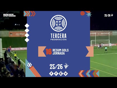 Resum Gols Tercera Divisio Grup VI Jornada 16