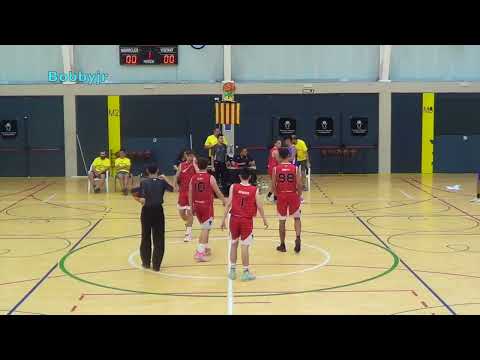 CAMPIONAT DE CATALUNYA JUNIOR NIVELL "A" CB MORELL- UE MONTGAT "B" SEMIFINAL 1 JUGAT A NAVARCLES 22