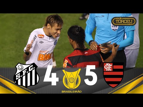 Santos 4 x 5 Flamengo - 12° Rodada Campeonato Brasileiro 2011 - Compacto Band Você Torceu Aqui
