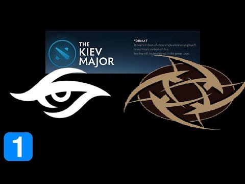 Secret vs NiP Game 1  Kiev Major Highlights Dota 2