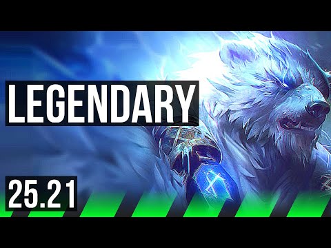VOLIBEAR vs MORDEKAISER (JGL) | 11/1/15, Legendary | EUW Master | 25.21