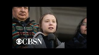 Greta Thunberg sailing back to Europe