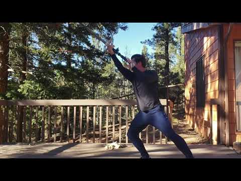 Cutting tatami with two handed swords. Featuring a sword by Tod's Stuff as well as a Hanwei Odachi
