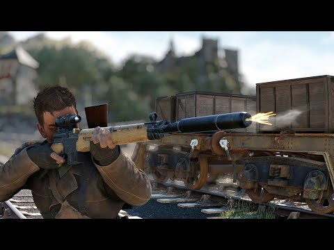 Sniper Elite: Resistance Creative Stealth Kills (Mission 4, Collision Course)