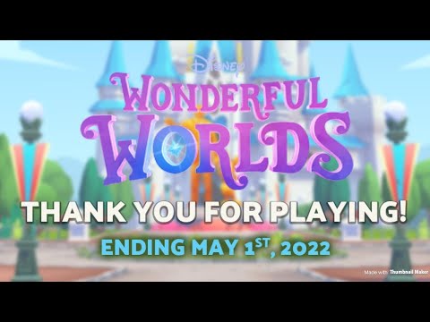 Disney Wonderful Worlds is Ending