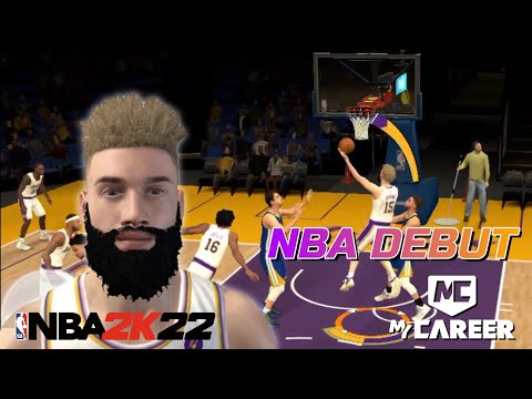 NBA2K22 MOBILE MY CAREER - NBA DEBUT 14 POINTS! IN 6 MINS. | NBA2K22 ARCADE EDITION | ABE GAMING