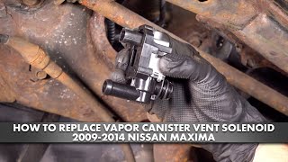 How to Replace Vapor Canister Vent Solenoid 2009-2014 Nissan Maxima 3.5L V6