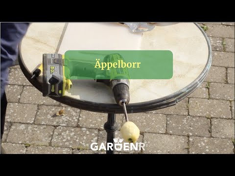 Äppelborr - Trädgårdshacks med GardenR