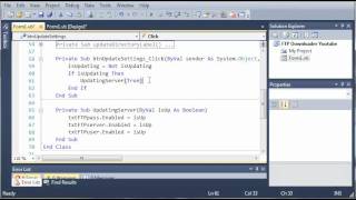 Visual Basic Tutorial - 183 - FTP Downloader Part 6 Changing The Server