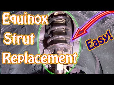 How to Replace Front Struts - Chevy Equinox GMC Terrain Acadia (2005-2016) Complete DIY Guide