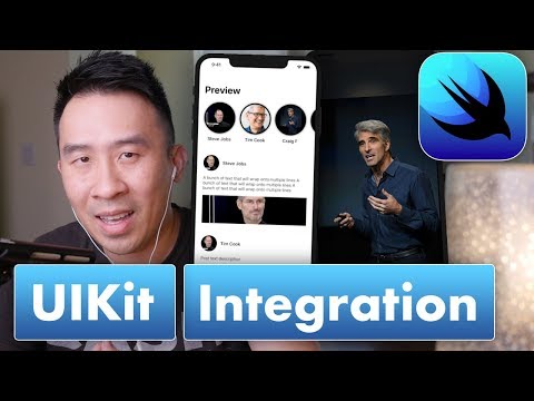 Speeding Up UIKit Development with SwiftUI UIKit Integration UIViewControllerRepresentable