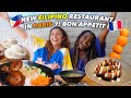 Filipino Food trip in PARIS France ! Kwek Kwek, UBE ?!🇫🇷🇵🇭 (Kapé, Sakusina, Potpot, Reyna)