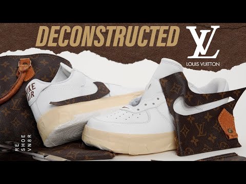 Louis Vuitton Custom Air Force 1 Sneakers