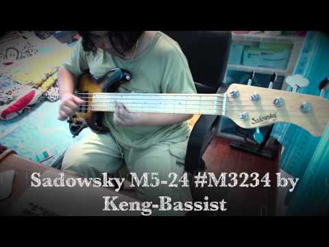 Sadowsky M5-24 #M3234 Slap by Keng-Bassist