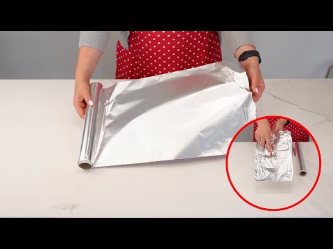 Which side of the aluminum foil is the right one? Find out before using it