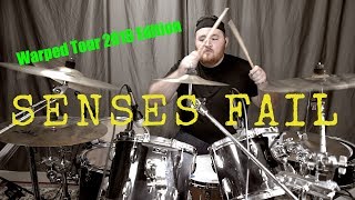 Bonecrusher - Senses Fail || Warped Tour Edition - Anthony Kiriazes (Drum Cover)