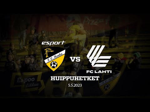 HonkaTV: Huippuhetket: Honka 3-0 FC Lahti 5.5.2023