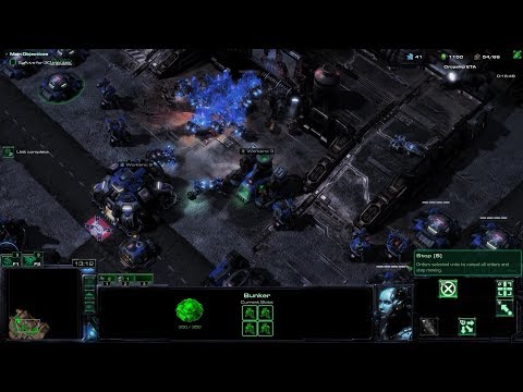 StarCraft: Mass Recall V7.0 Terran Campaign Mission 3 - Desperate Alliance
