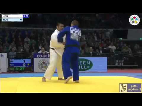 Judo 2013 Grand Prix Dusseldorf: Momose (JPN) - Nazhmudinov (RUS) [+100kg] semi-final