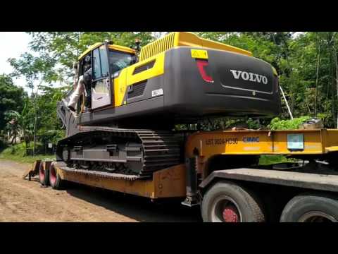 Volvo large crawler ec350dl excavators