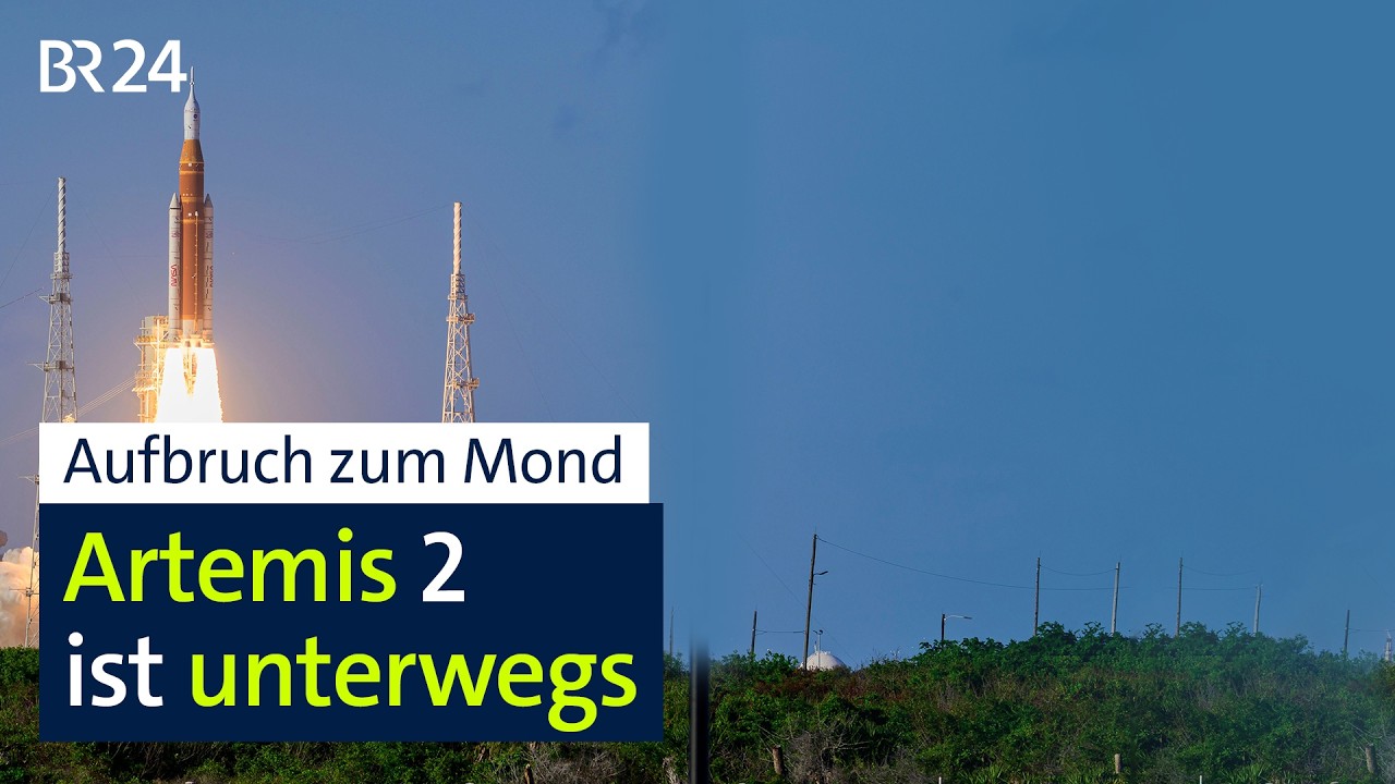 Artemis 2 ist auf dem Weg zum Mond | BR24