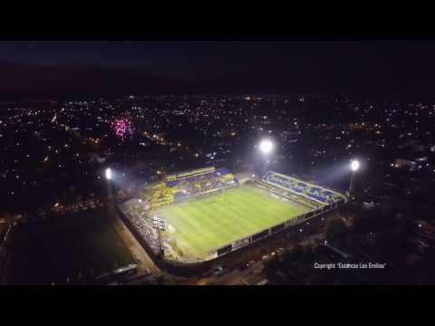 "Copa Sudamericana 2016 Recibimiento a  Luque vs Peñarol" Barra: Chancholigans &bull; Club: Sportivo Luqueño