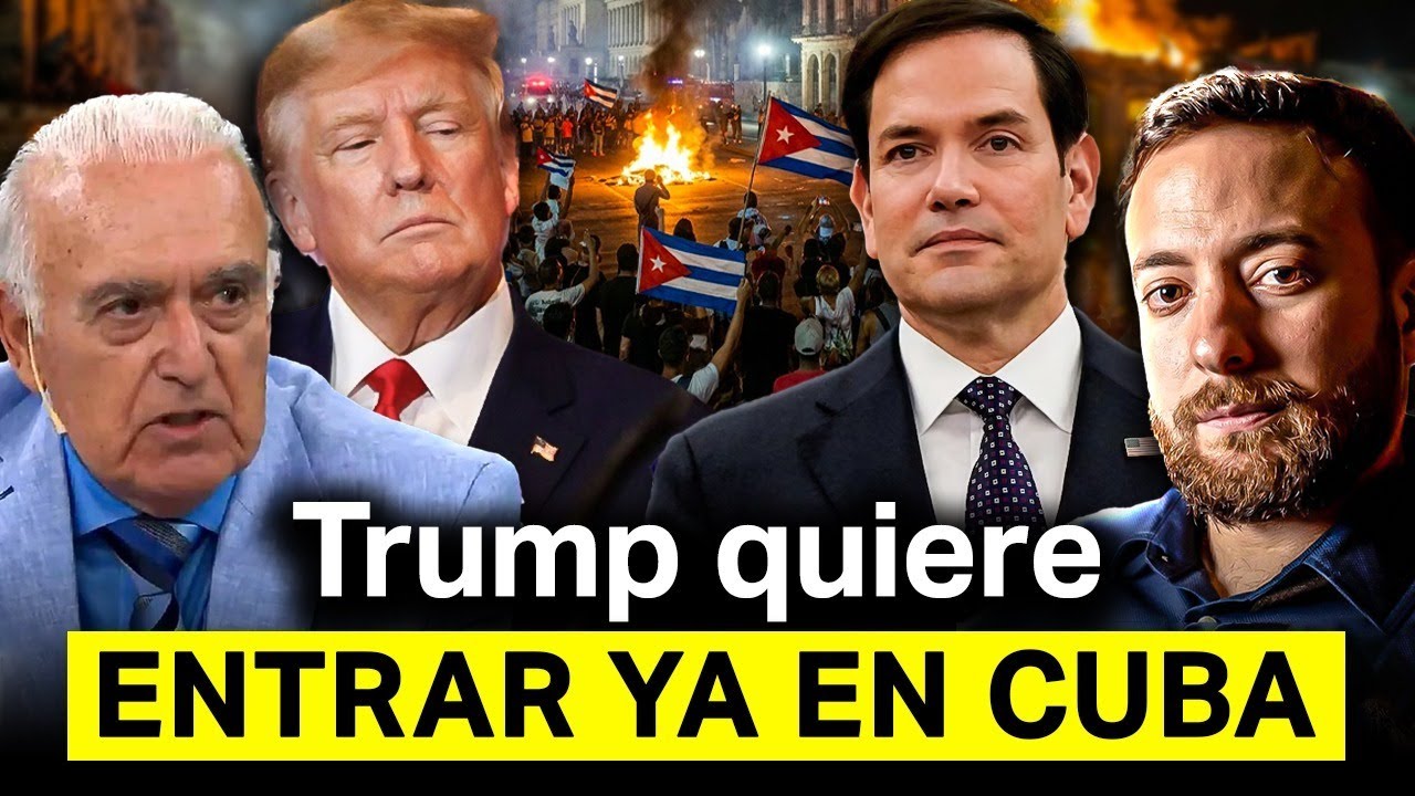 🚨 Trump quiere usar la FUERZA para entrar en CUBA | Agustín Laje y Carlos Ruckauf