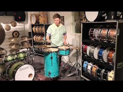 Drum Limousine Explorer Cocktail Drumset Demonstration